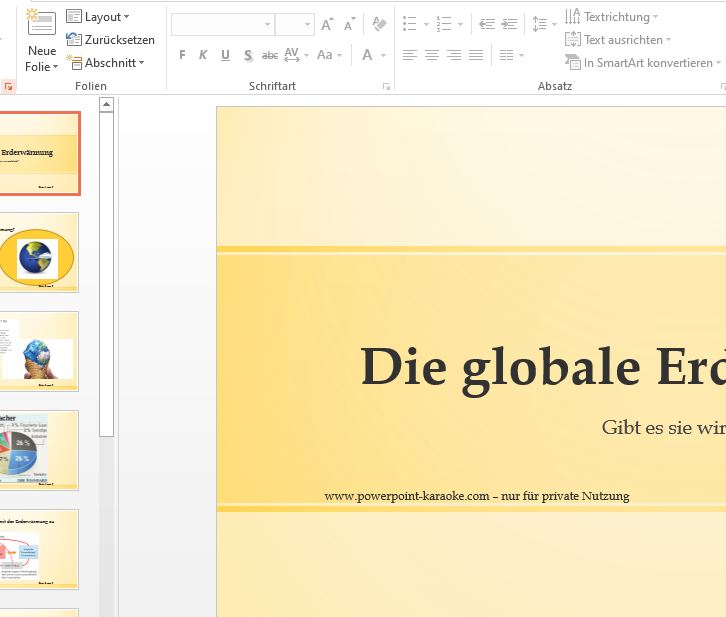 ᐅ Powerpoint-Karaoke Präsentation Erstellen - Anleitung Und Tipps